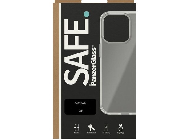 PanzerGlass Deksel Galaxy S23 Ultra Soft TPU Gjennomsiktig 