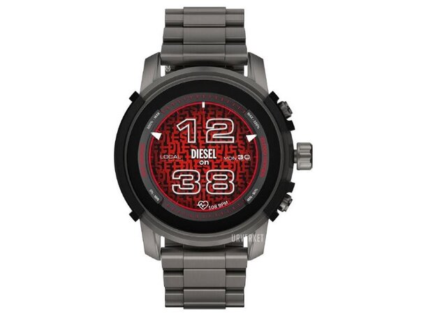 Diesel Smartwatch Griffed 45,5 mm Metal/Steel Overskuddslager helt Ny 