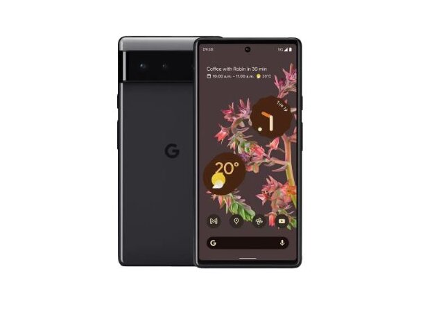 PreOwned  Google Pixel 6 128GB, Black Grade A Svært Pent Brukt Minst 80% 