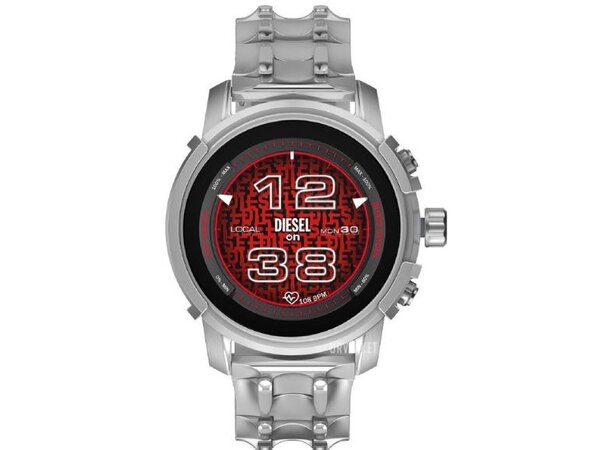 Diesel Smartwatch Griffed 44 mm Metal/Steell Overskuddslager helt Ny 